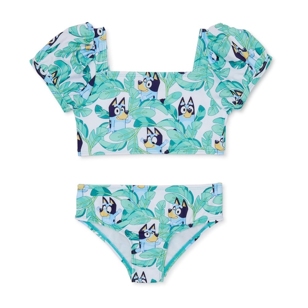 NWT Bluey 2pc toddler swimsuit